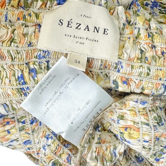 SÉZANE Mirtha Top, Spring Garden, FR34/US2 - Picture 10 of 13